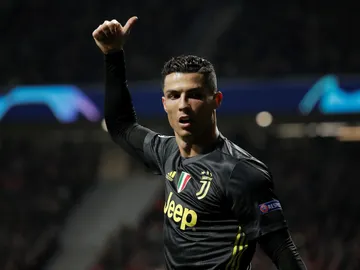 Cristiano Ronaldo, durante el partido contra la Juventus Cristiano Ronaldo, durante el partido contra la Juventus