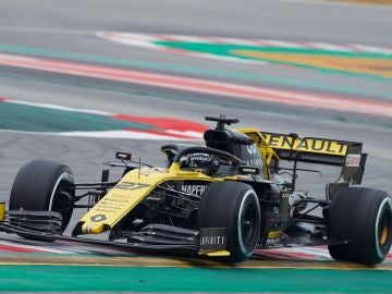 Nico Hulkenberg, a los mandos del Renault