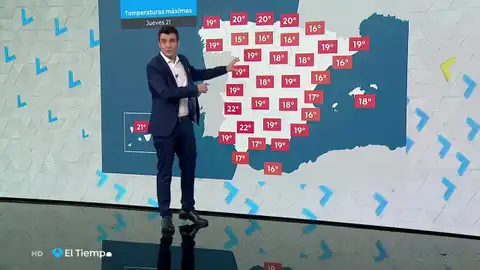 Siguen subiendo las temperaturas en todo el país LA PREVISIÓN DEL TIEMPO