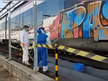 Aumentan los juicios por grafitis contra el patrimonio de Renfe Aumentan los juicios por grafitis contra el patrimonio de Renfe