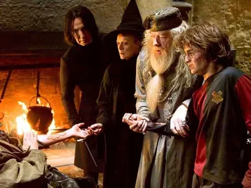 Escena de 'Harry Potter y el Cáliz de Fuego' Escena de 'Harry Potter y el Cáliz de Fuego'