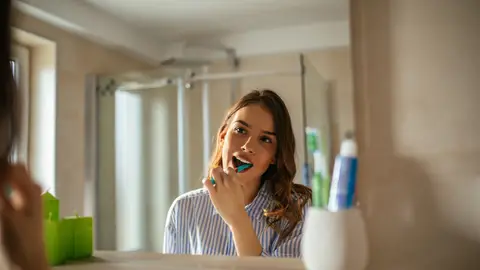 Lavarse los dientes