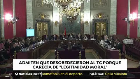 Nueva sesión del juicio al 'procés' proces
