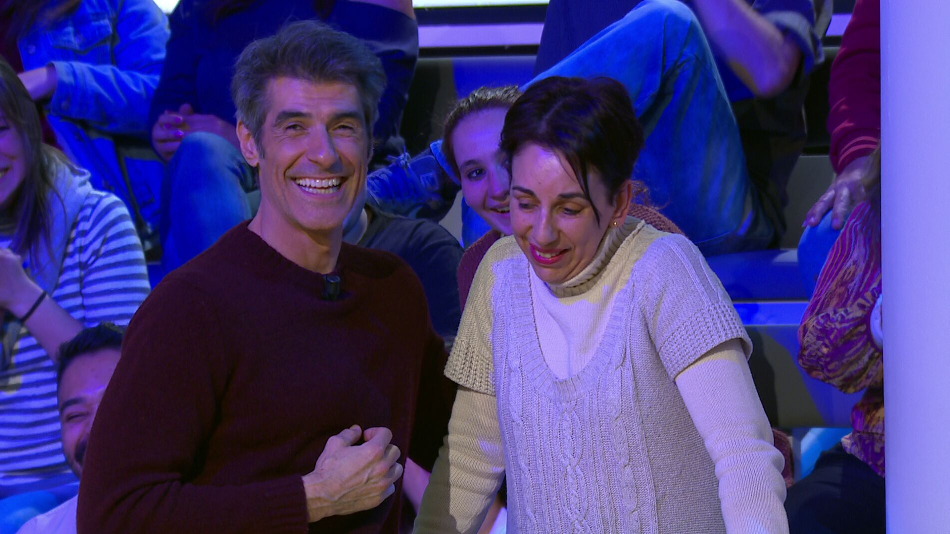 Re&iacute;r y toser a la vez, el reto que ha revolucionado 'La Ruleta de la suerte' 