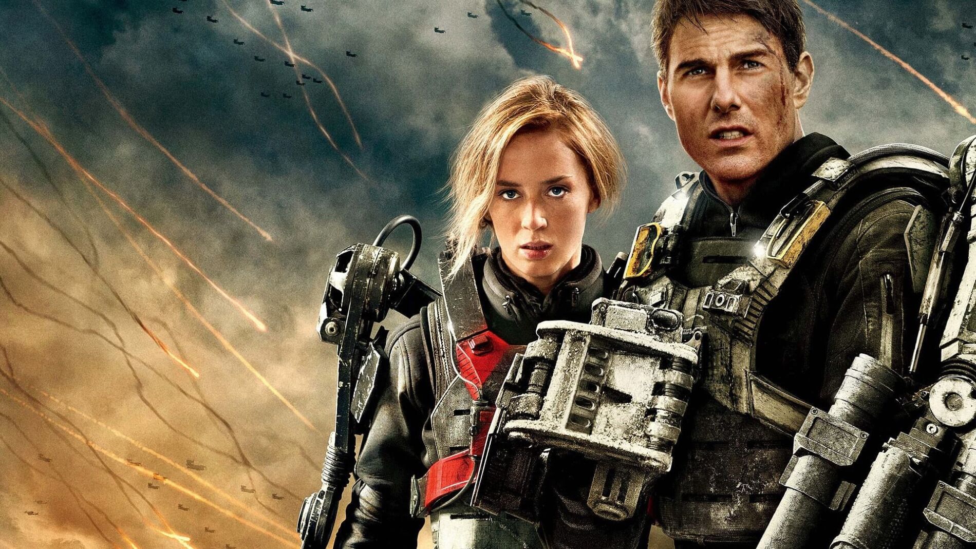 Tom Cruise y Emily Blunt en 'Al filo del ma&ntilde;ana'