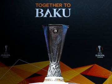 El trofeo de la Europa League