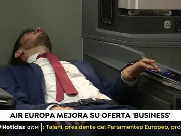 Air Europa estrenará en septiembre aviones con 32 plazas que se convierten en camas Air Europa estrenará en septiembre aviones con 32 plazas que se convierten en camas