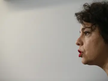 La secretaria de Acción Institucional de Podemos , Gloria Elizo La secretaria de Acción Institucional de Podemos , Gloria Elizo