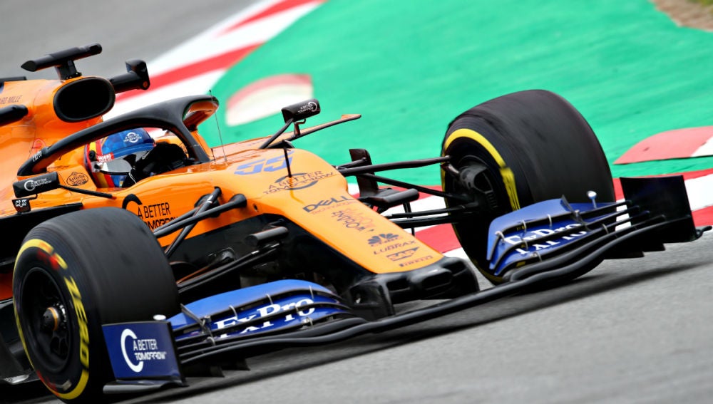 Carlos Sainz, en el McLaren