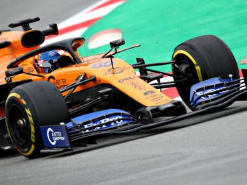 Carlos Sainz, en el McLaren