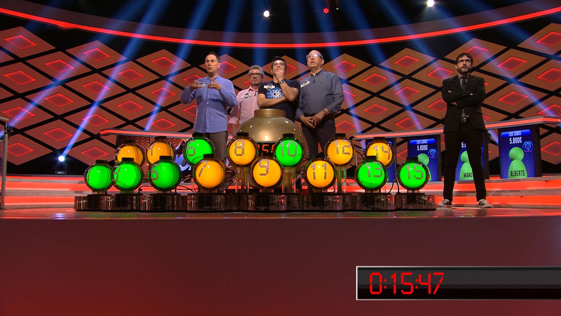 Desconcierto en la bomba final de 'Los Lobos' en '&iexcl;Boom!'