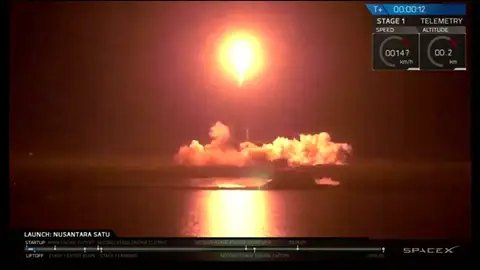 Israel lanza con éxito una nave espacial a la Luna Israel lanza con éxito una nave espacial a la Luna