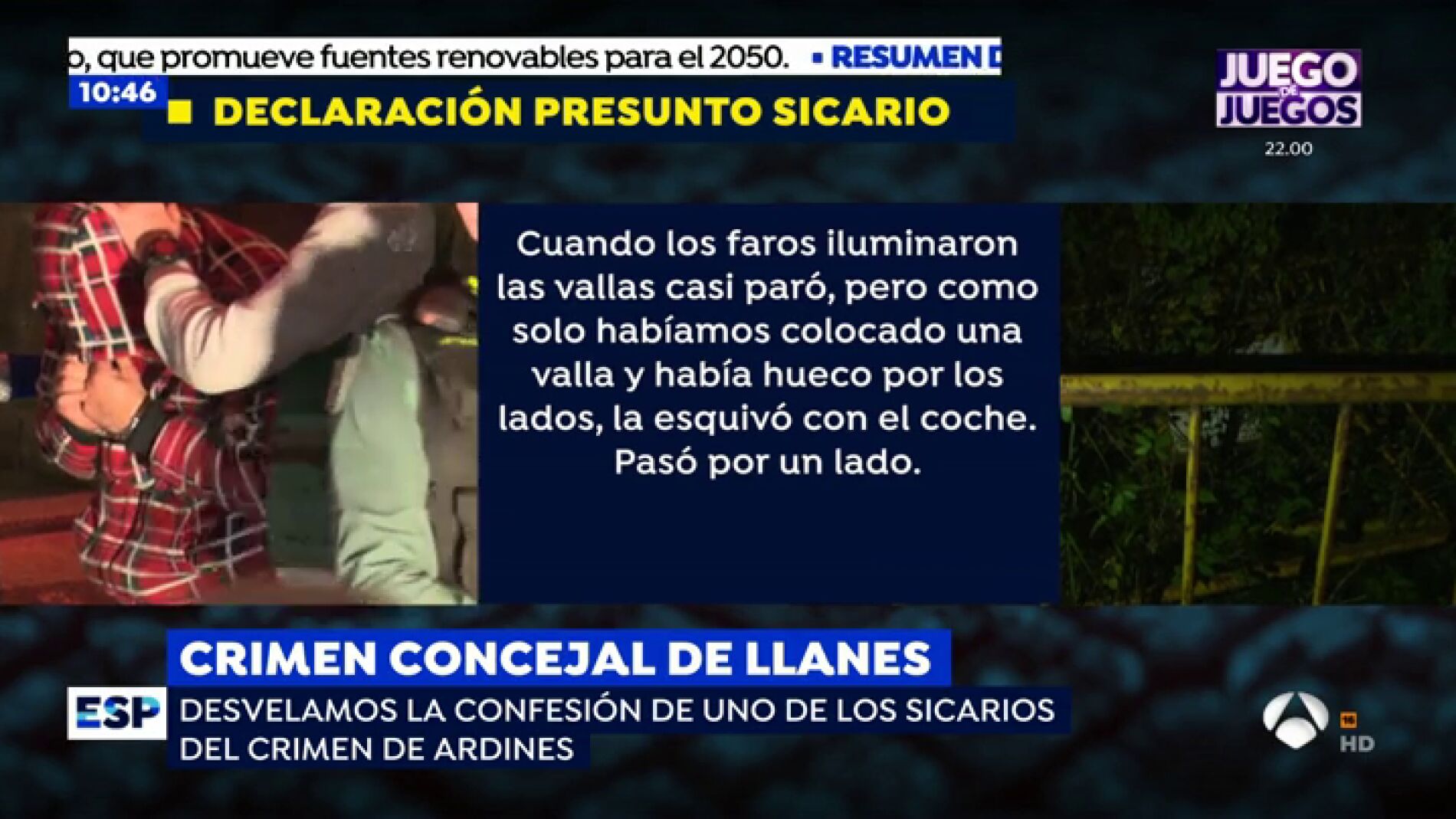 ESPEJO CONFESION LLANES