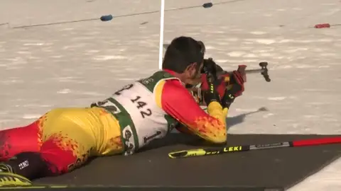 Así es el campeonato militar nacional de esquí: "El biatlón es bonito y difícil" Así es el campeonato militar nacional de esquí: "El biatlón es bonito y difícil"