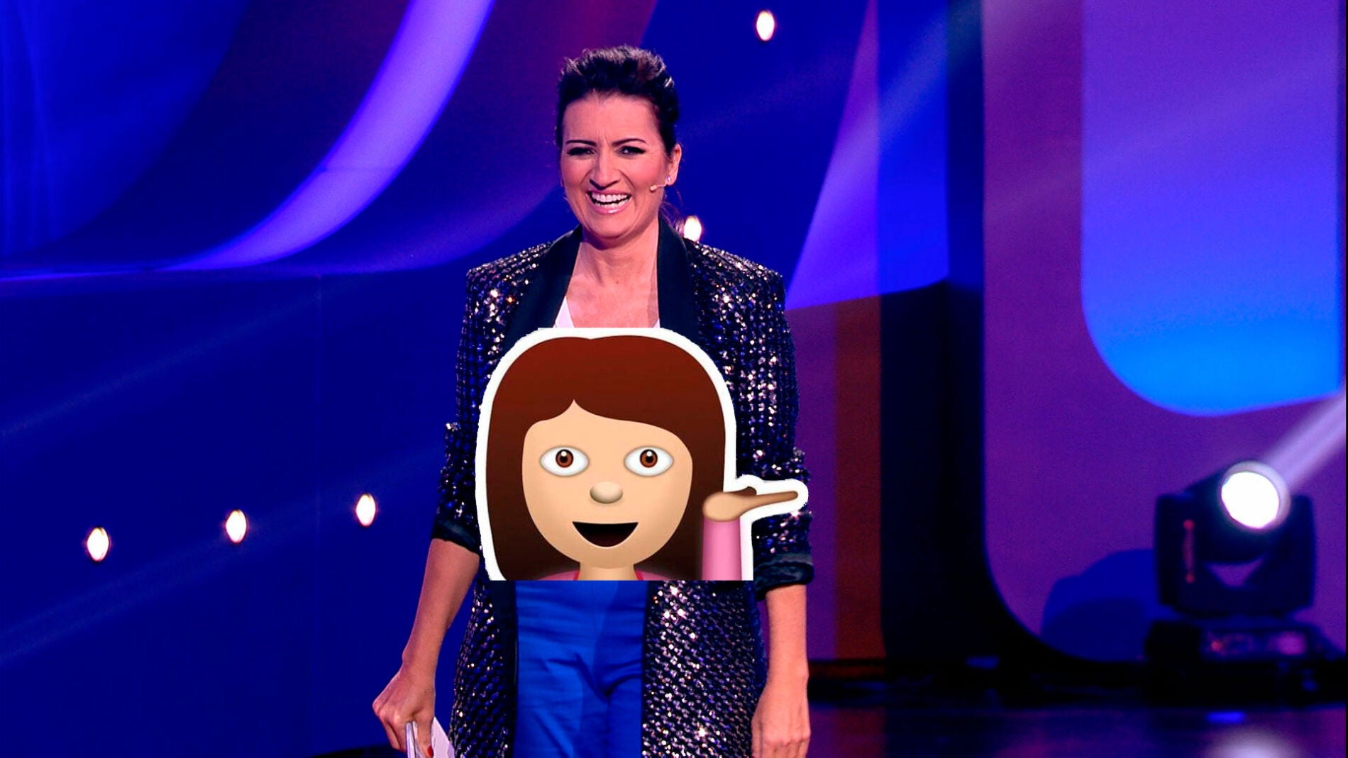 Silvia Abril, abanderada del mensaje que lleva en su camiseta