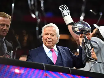 Robert Kraft, presidente de los New England Patriots Robert Kraft, presidente de los New England Patriots