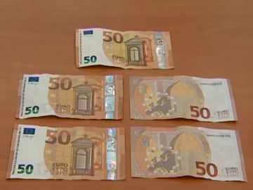 Localizan varios billetes falsos de 50 euros en Vecindario