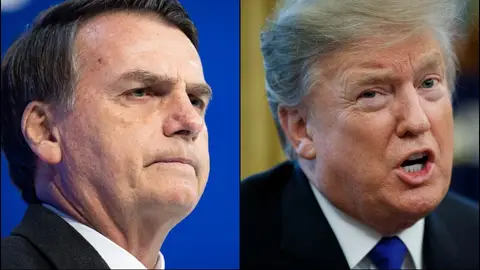 Donald Trump y Jair Bolsonaro Donald Trump y Jair Bolsonaro