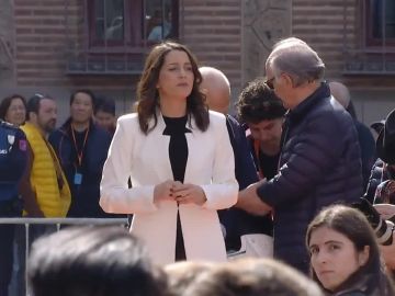 Inés Arrimadas, en un mitin en Madrid