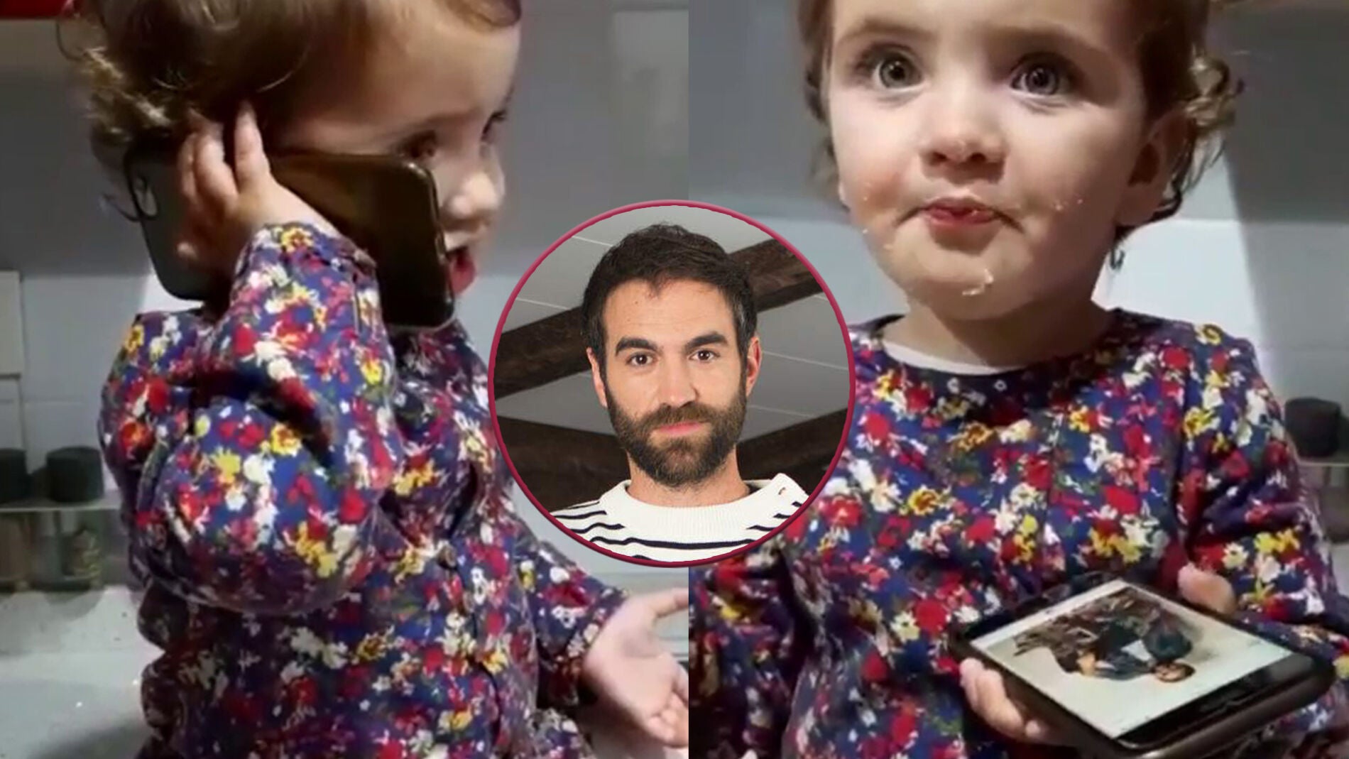 El v&iacute;deo m&aacute;s adorable de Elaia dedicado a su "aita" Jon Plazaola antes del estreno de la quinta temporada de 'All&iacute; abajo'