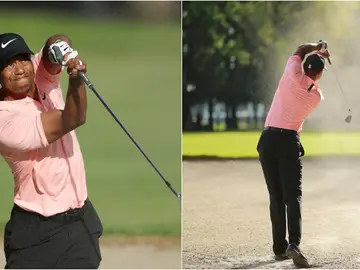 El golpe increíble de Tiger Woods en México El golpe increíble de Tiger Woods en México