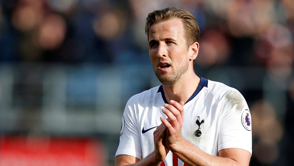 Harry Kane, en el partido ante el Burnley