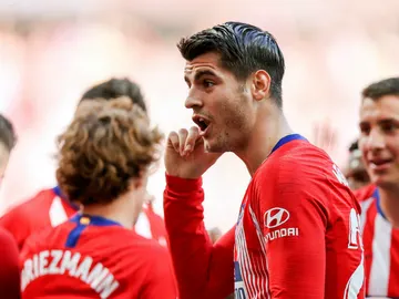 Morata le 'dedica' su gol al VAR Morata le 'dedica' su gol al VAR