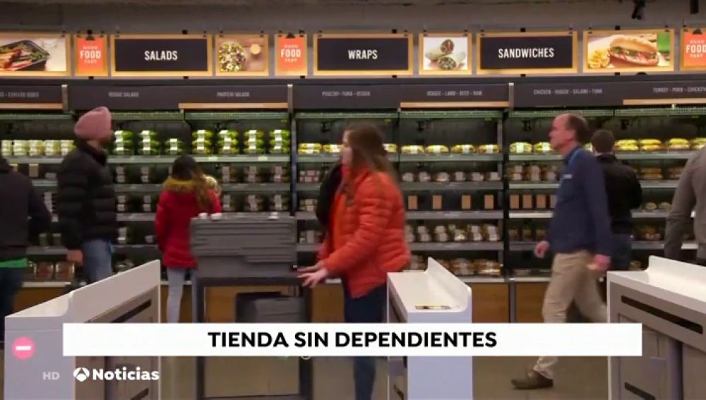 Llega la primera tienda sin dependientes a España