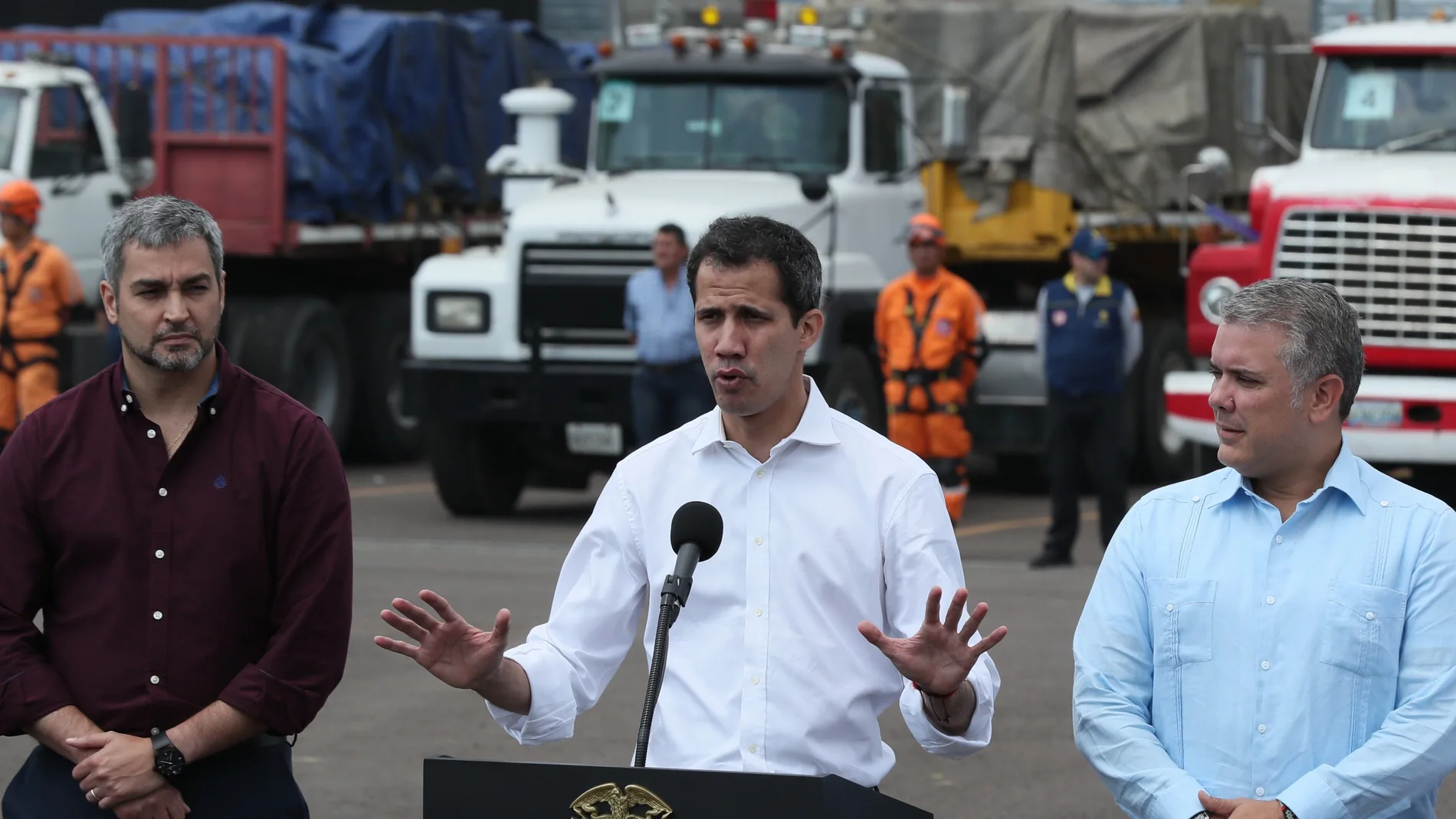 El presidente del Parlamento de Venezuela, Juan Guaidó El presidente del Parlamento de Venezuela, Juan Guaidó