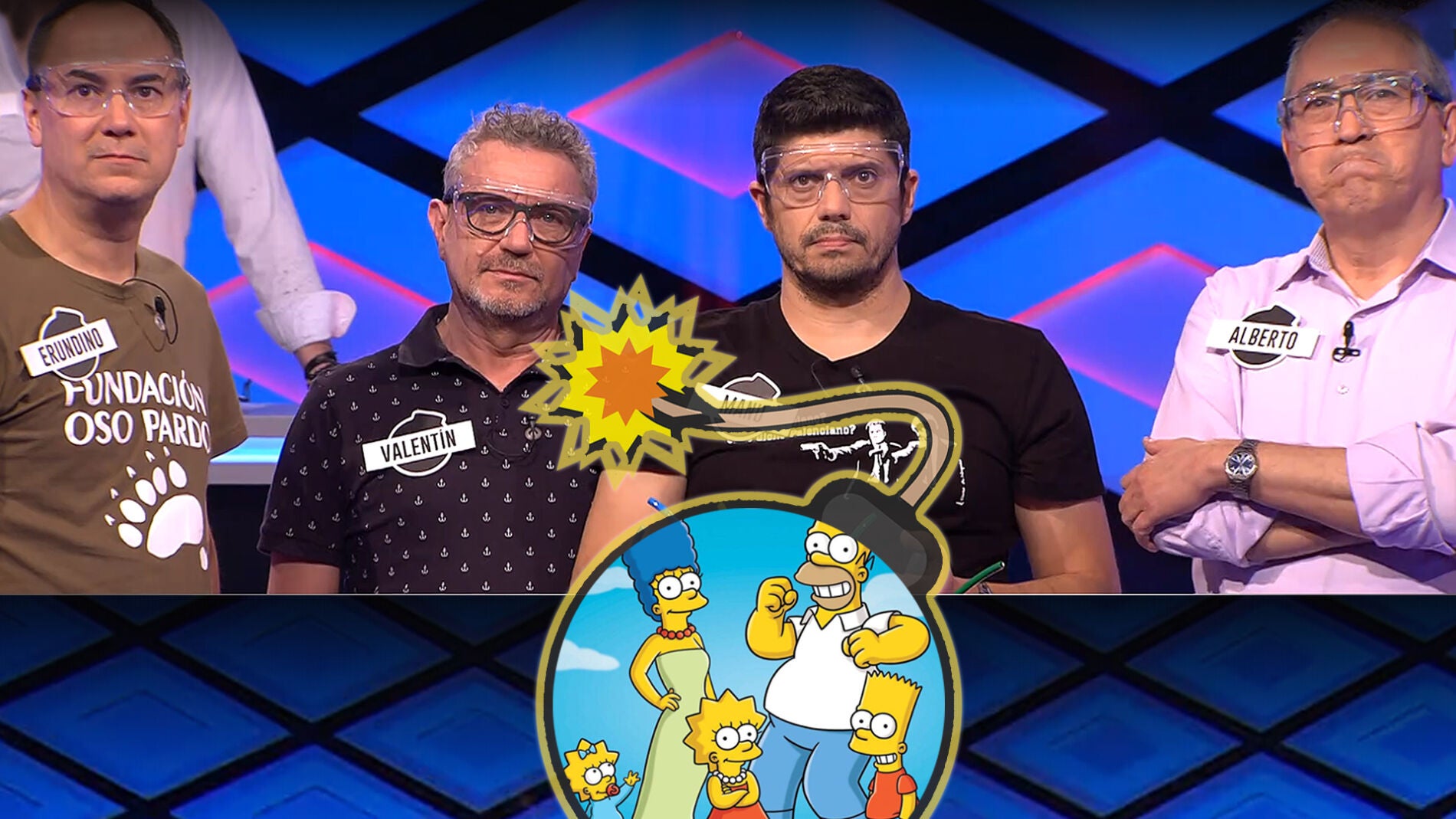 Un seguidor sorprende al mudar de piel a 'Los Lobos' para convertirlos en 'Los Simpson'