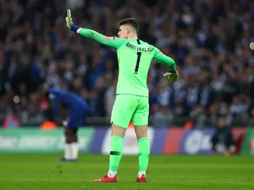 Kepa Arrizabalaga pide no ser cambiado en Wembley Kepa Arrizabalaga pide no ser cambiado en Wembley