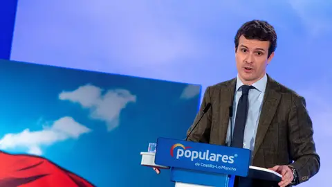 El presidente del Partido Popular, Pablo Casado El presidente del Partido Popular, Pablo Casado