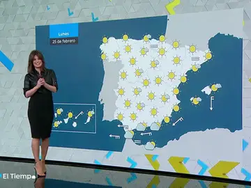 El lunes, poco nuboso o despejado en toda España, y levante en el Estrecho El lunes, poco nuboso o despejado en toda España, y levante en el Estrecho
