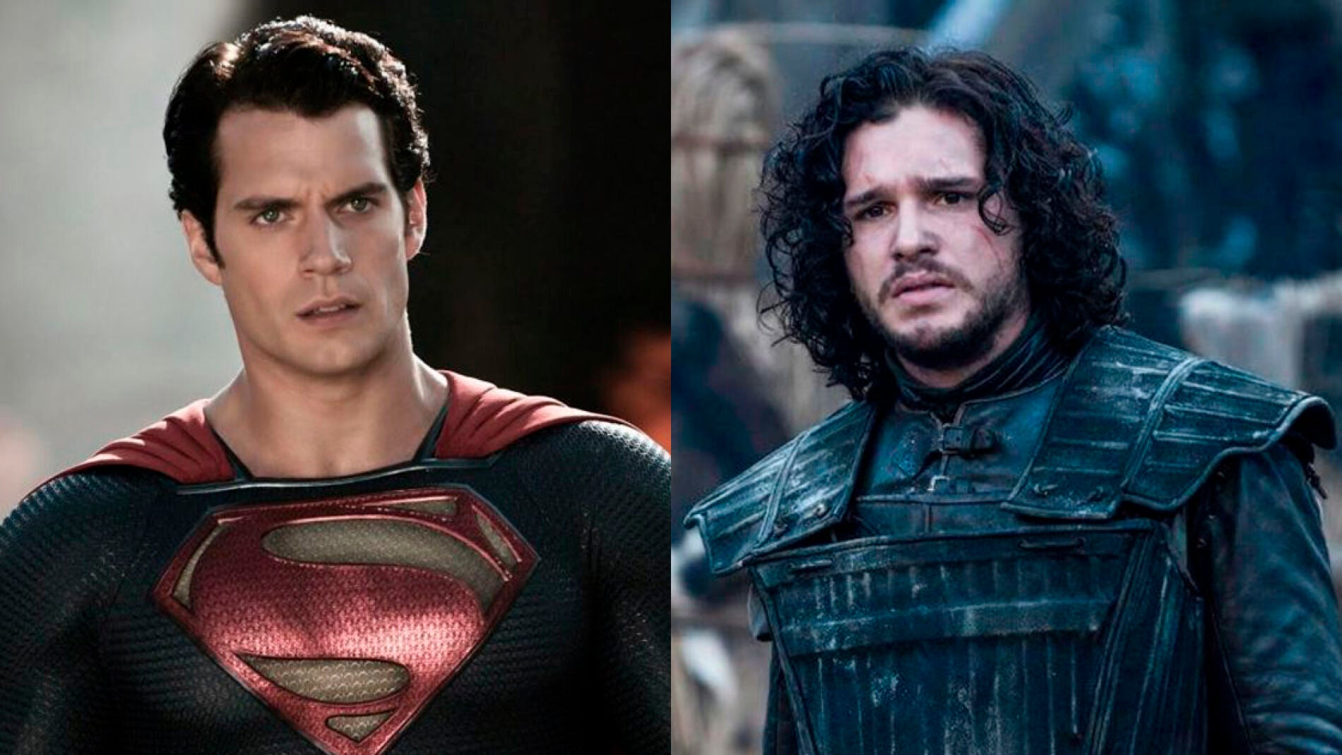 Henry Cavill y Kit Harington como Superman y Jon Snow