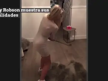 El vídeo viral de la golfista Lucy Robson: ¡vaya puntería! El vídeo viral de la golfista Lucy Robson: ¡vaya puntería!