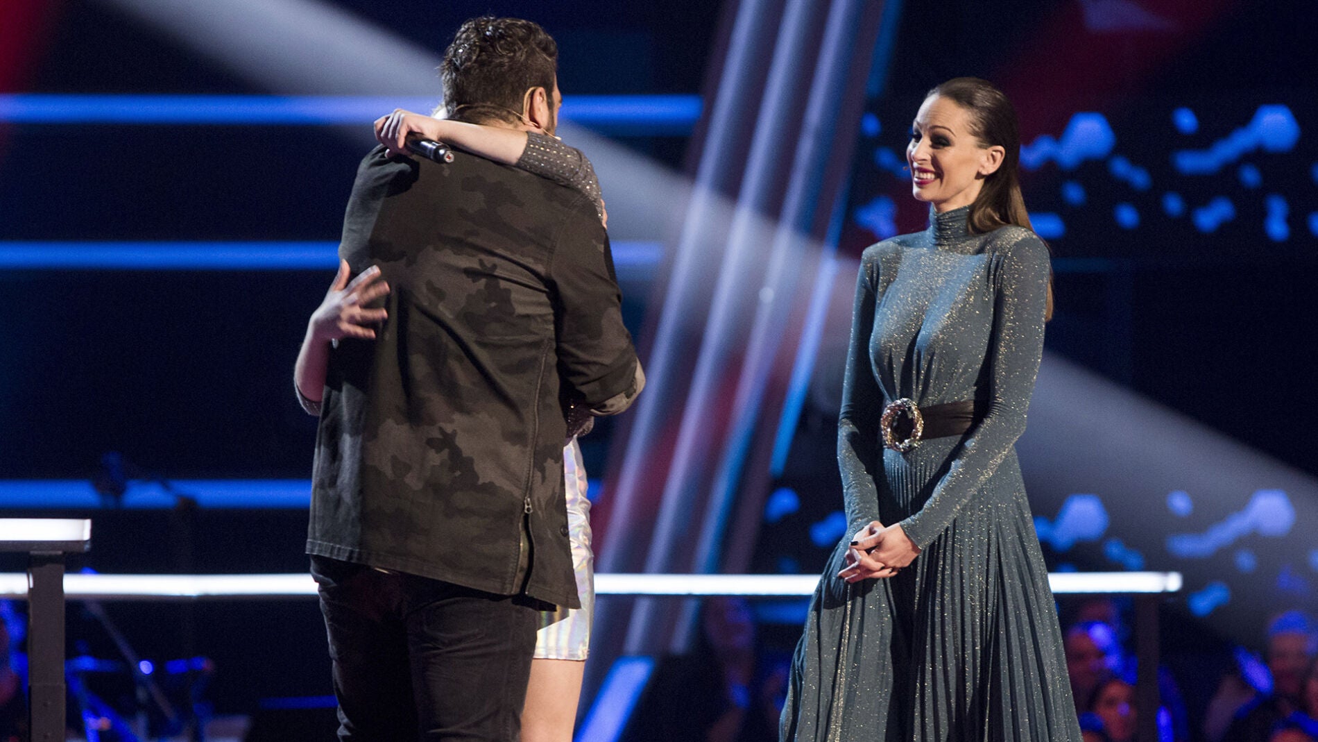 VÍDEO: Un bromista Antonio Orozco ‘echa en cara’ a Lorena Santos que en ‘La Voz Kids’ prefirió irse con David Bisbal