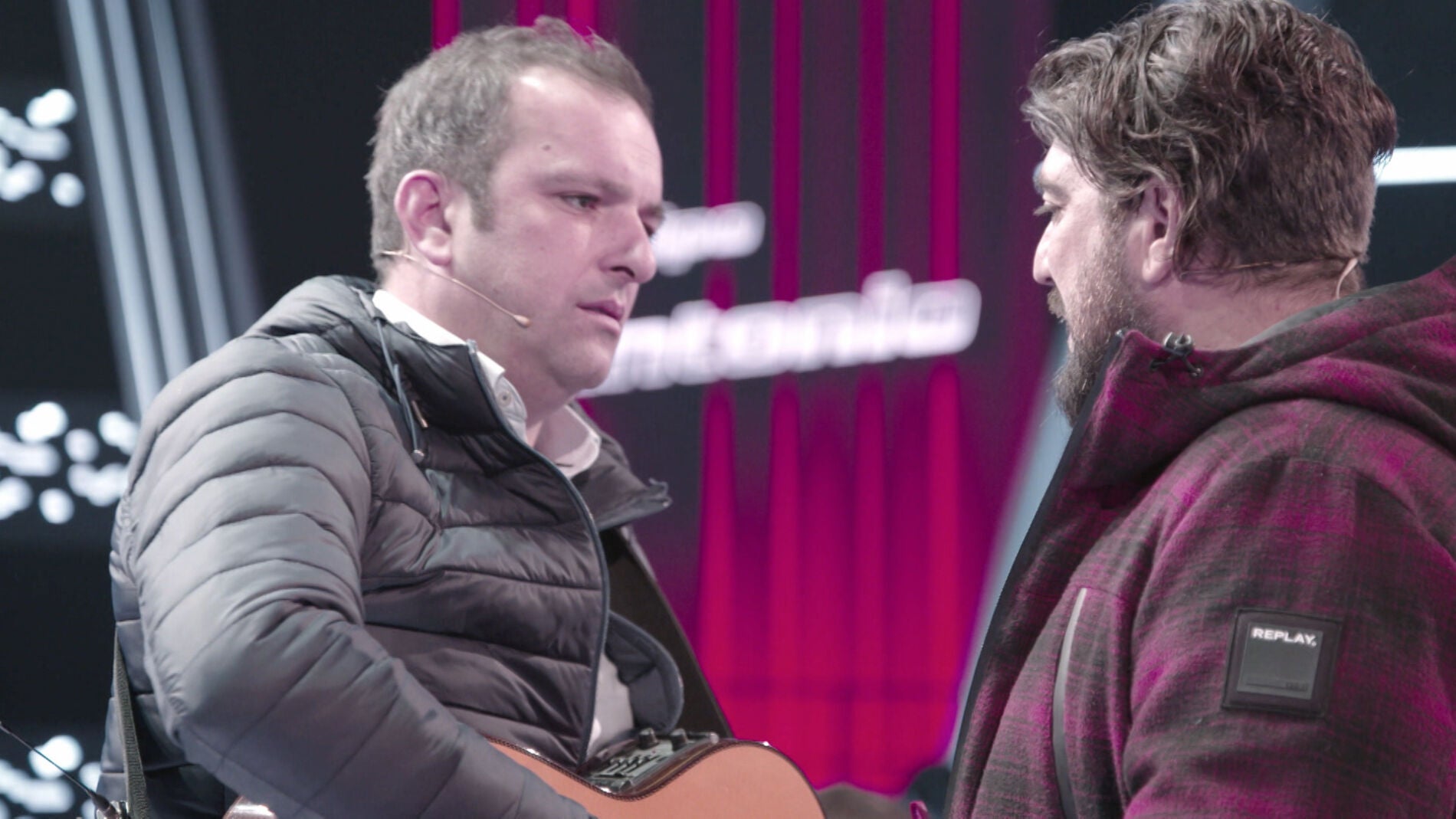 V&Iacute;DEO-LA VOZ:Antonio Orozco, sobre Javi Moya tras su ensayo para los Asaltos: &ldquo;Solo tengo una cosa que decir, nada&rdquo;