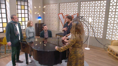 Antonio Orozco y los talents de su equipo unen sus voces y su corazón para interpretar el ‘Devuélveme la vida’ 