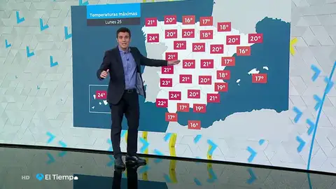 El tiempo primaveral sigue predominando en toda España El tiempo primaveral sigue predominando en toda España