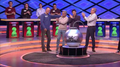 'Plenazo' de Erundino, del equipo de 'Los Lobos', en la bomba clasificatoria 