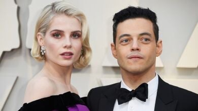 VÍDEO: El romántico beso de Rami Malek a Lucy Boynton al ganar el Oscar a Mejor Actor por 'Bohemian Rhapsody'