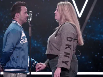 Luis Fonsi, a Rolita en los ensayos de ‘La Voz’: “Me ha encantado, solo te falta cabrearte” Luis Fonsi, a Rolita en los ensayos de ‘La Voz’: “Me ha encantado, solo te falta cabrearte”