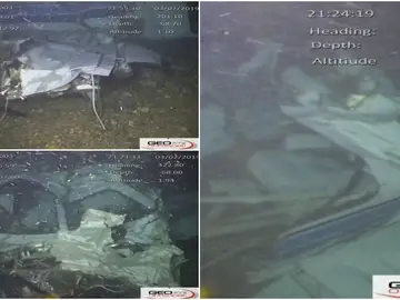 Nuevas fotos de las partes del avión de Emiliano Sala Nuevas fotos de las partes del avión de Emiliano Sala