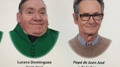 Imagen de la orla de Juan y Juan José Imagen de la orla de Juan y Juan José