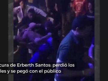 Un luchador de jiu-jitsu pierde los papeles en pleno combate y se pega con el público