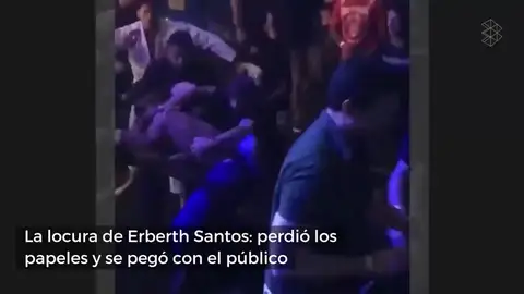 Un luchador de jiu-jitsu pierde los papeles en pleno combate y se pega con el público Un luchador de jiu-jitsu pierde los papeles en pleno combate y se pega con el público
