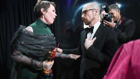 Olivia Colman, tan sorprendida como tú