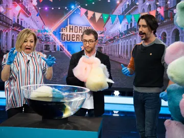 Marron encuentra en 'El Hormiguero 3.0' al archienemigo del algodón de azúcar Marron encuentra en 'El Hormiguero 3.0' al archienemigo del algodón de azúcar