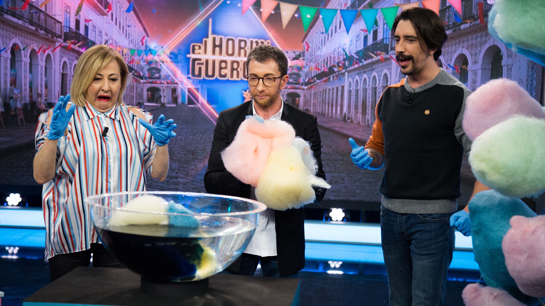 Marron encuentra en 'El Hormiguero 3.0' al archienemigo del algod&oacute;n de az&uacute;car