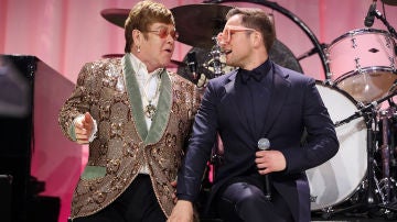 Elton John y Taron Egerton